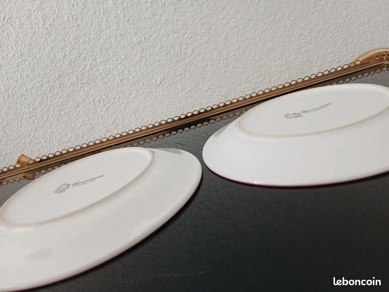 Lot de deux assiettes à fleurs "Millefleurs Japon" (image 13)