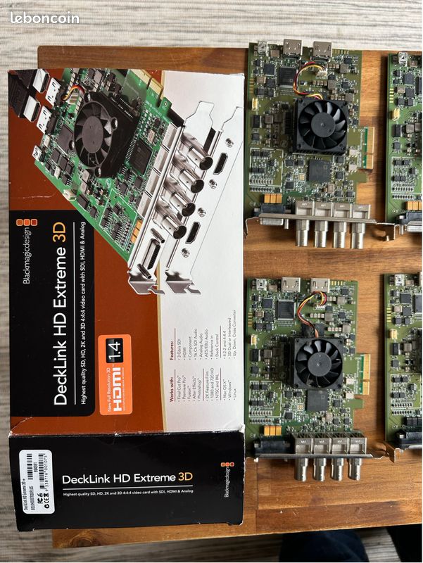 Carte D’acquisition Vidéo Blackmagic Decklink SDI – Matériel Broadcast D’occasion