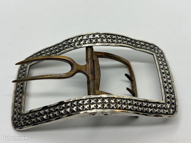 Ceinture De Mariage En Argent, France XIXe Siècle