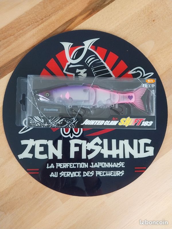 Leurre swimbait JOINTED CLAW 183 SHIFT de GAN CRAFT Leurre swimbait JOINTED CLAW 183 SHIFT de GAN CRAFT