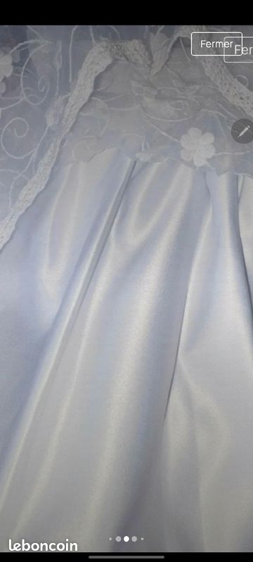 Valeur 39,99 Superbe robe 👗 de cérémonie Neuve taille 6 mois (image 4)