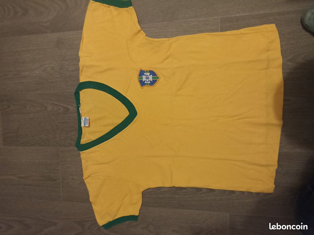 Maillot foot brésilien vintage (image 1)