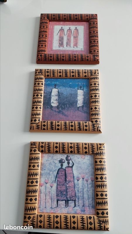 Ensemble de 3 petis cadres (image 1)