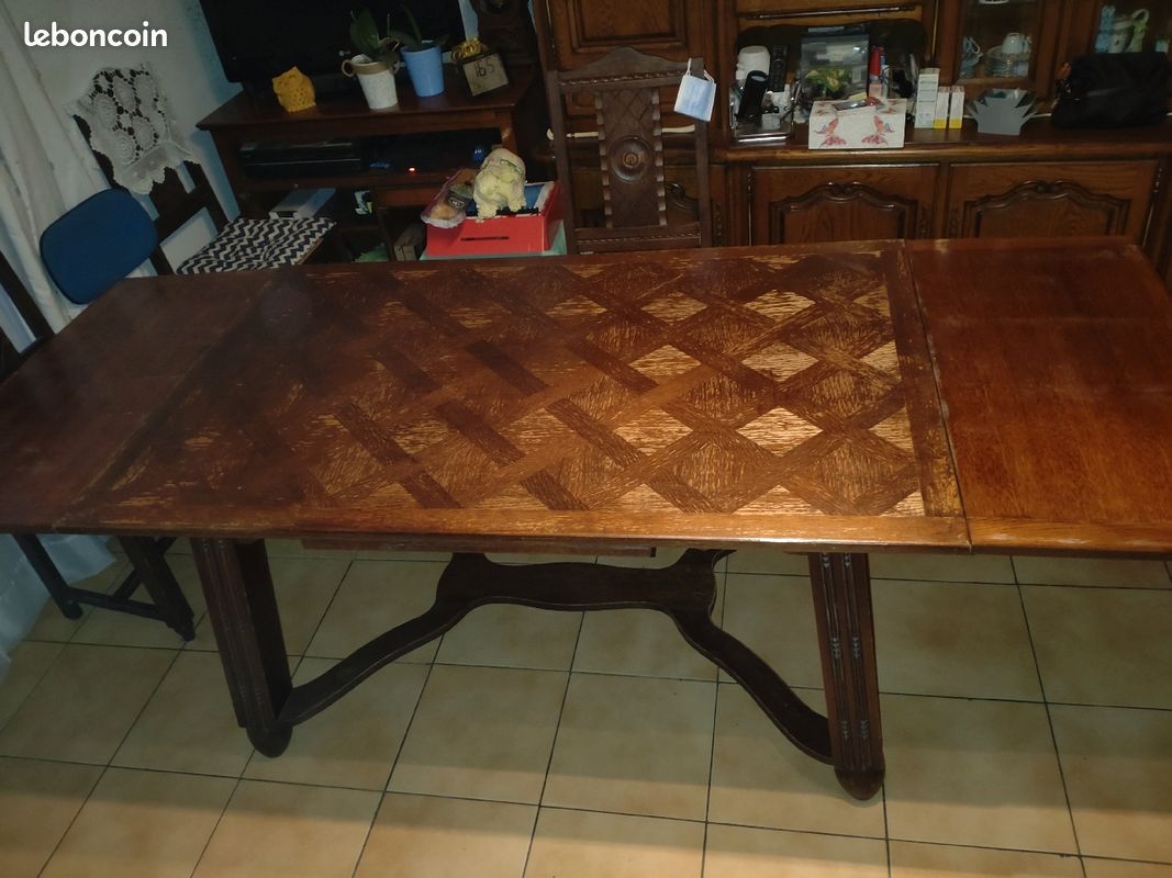 Table en bois massif (image 2)