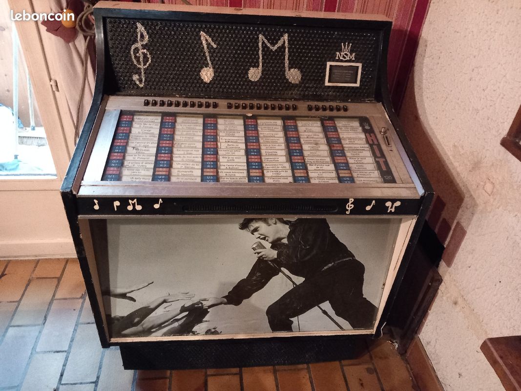 Jukebox Jupiter modèle J100 des années 60 - Unikvintage64 - Pays