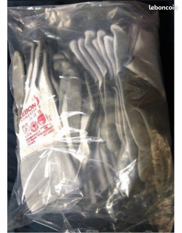 Gants de protection x10 (image 1)