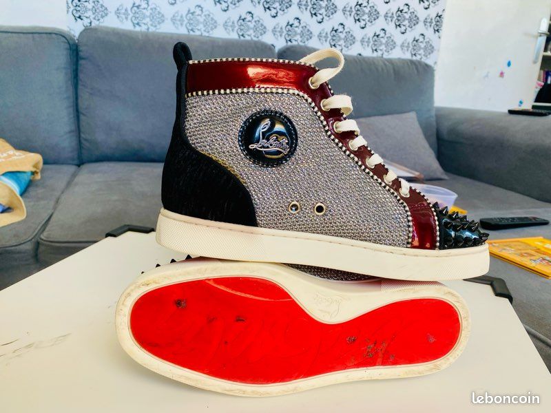 Louboutin Sneaker Christian Louboutin Louis Orlato Glitter Diams