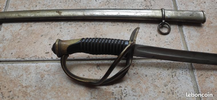 Sabre D'Escrime Ancien 19ème Siècle - Bon État - Voir Photos