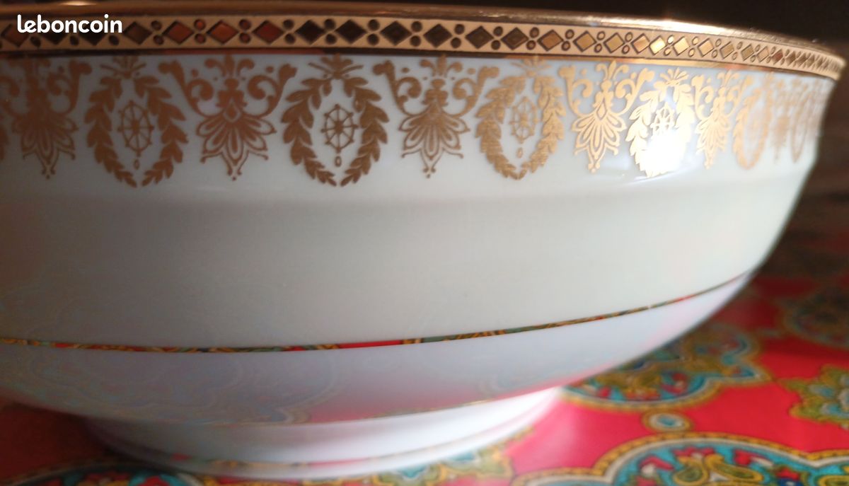 Légumier et saucière Field Haviland Empire / Couronne de Lauriers / Porcelaine de Limoges (image 2)