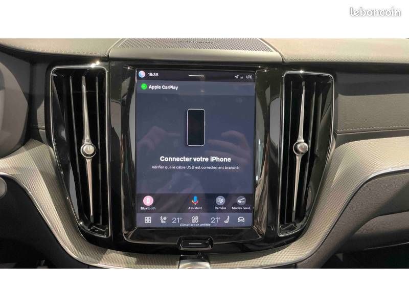 Volvo XC60 T6 AWD Hybride rechargeable 253 ch+145 ch Geartronic 8 Ultra Style Chrome (image 18)