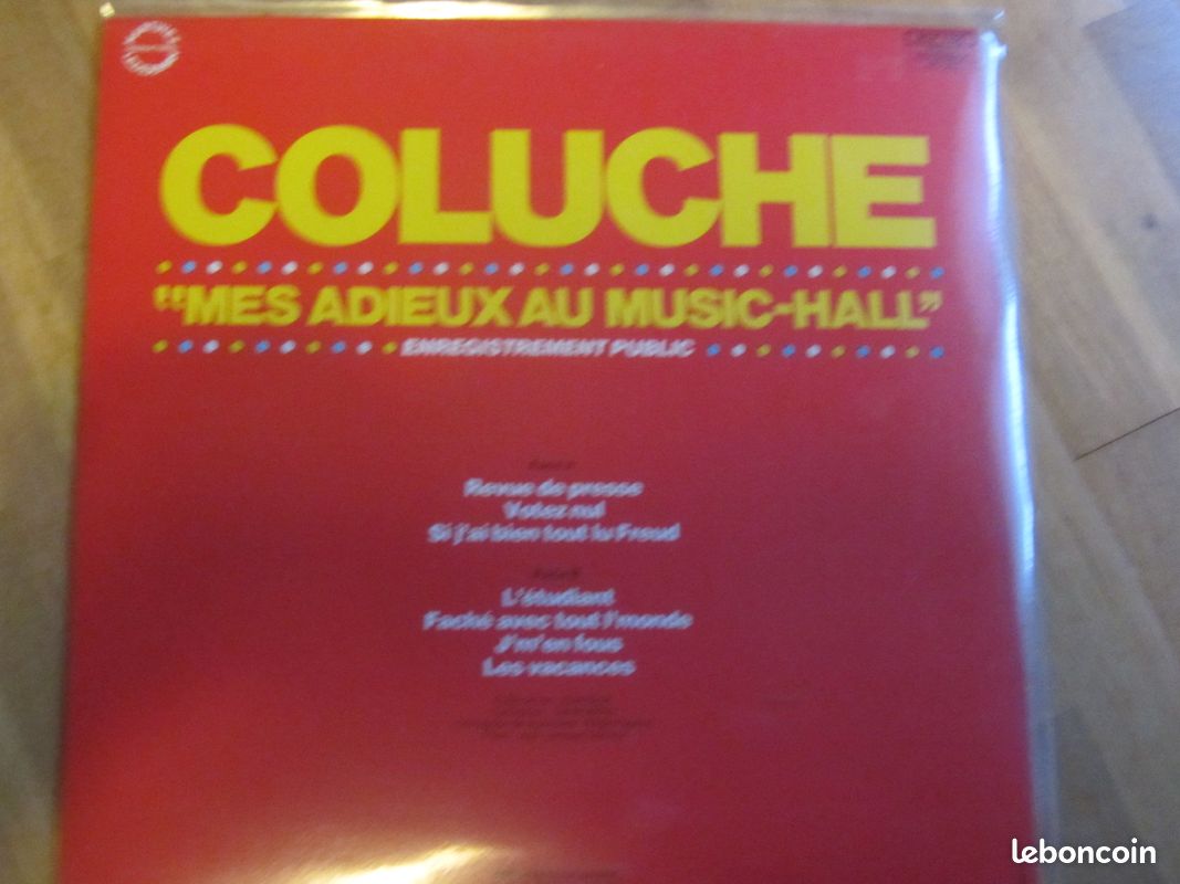 COLUCHE Censuré à la TV 33t (image 2)