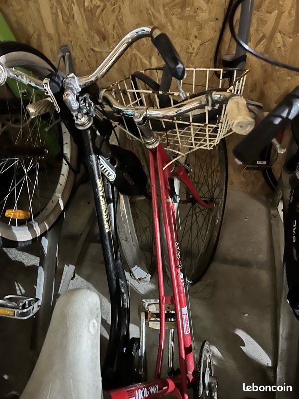 Vélo ville, homme, femme, enfants (image 5)