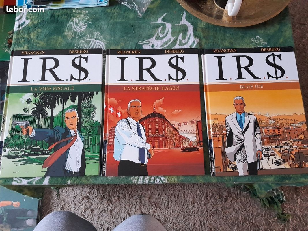 Lot de 3 bd I.R.S (image 1)