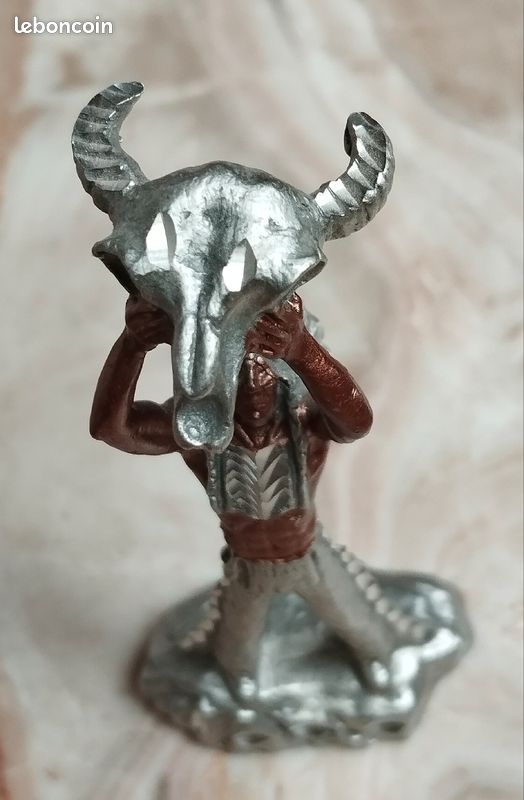 Rare Figurine indienne 1993 en étain fin (image 5)