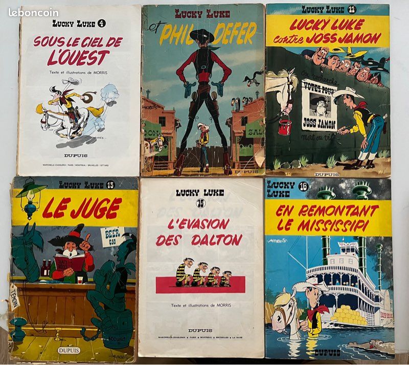 Bande dessinée Lucky Luke (image 1)