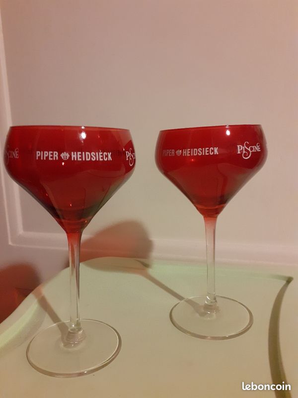 6 Verres champagne Piper Heidsieck (image 1)