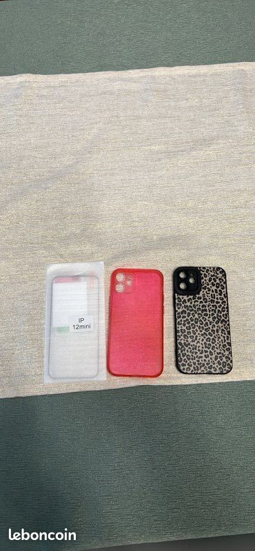 Iphone 12 mini violet avec boîte+2coques+ protection écran (image 9)