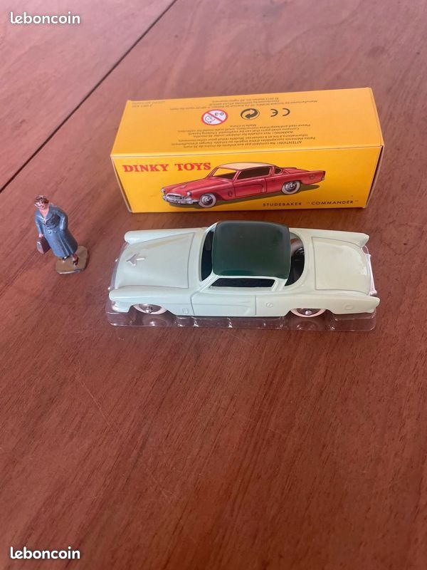 DINKY STUDEBAKER COMMANDER Rare Boîte 540 24Y Vintage Diecast Voiture 1
