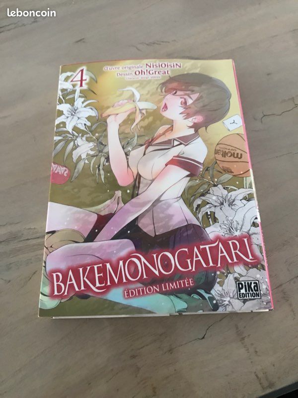 Manga Bakemonogatari tome 4 collector (image 1)