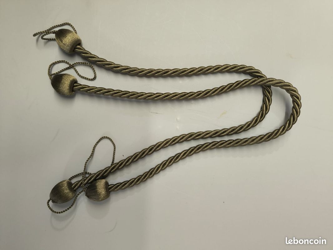 Rideau à Passants En Polyester Texturé 140x250cm - Blanc écru - TRAMONTI