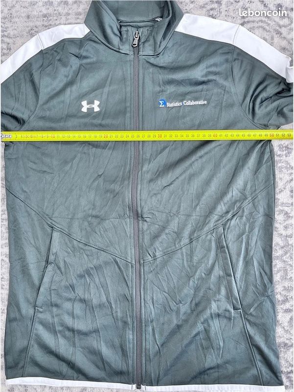 Veste Gilet Zippée Under Armour Gris Foncé Taille M (image 9)