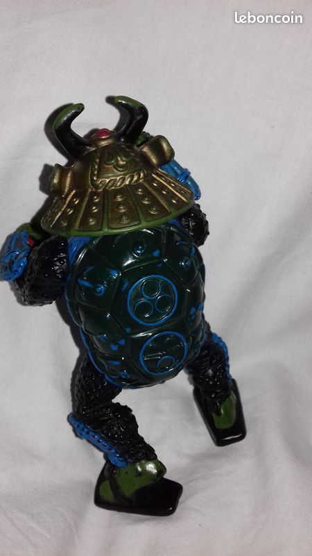 Figurine tortue ninja Leo Samurai Hauteur 12 Cm Année 1990 (image 3)