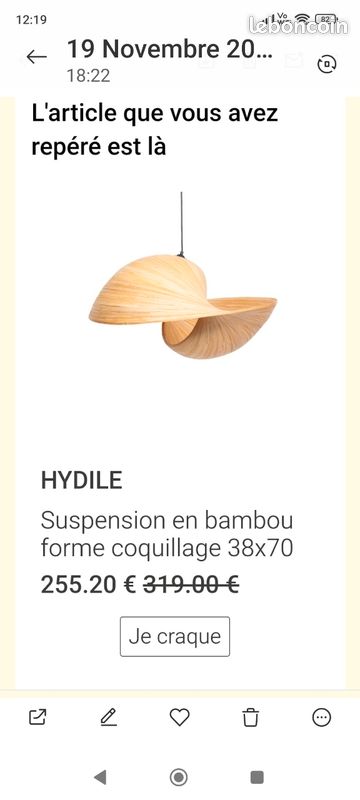 Suspension bambou (image 1)