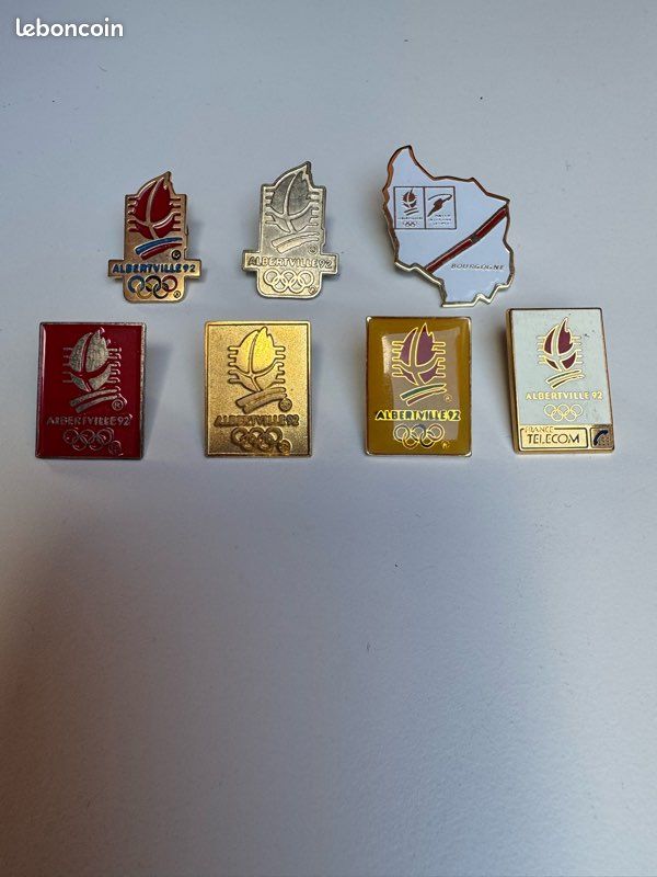 Lot Pin's JO Albertville 92 - Collection
