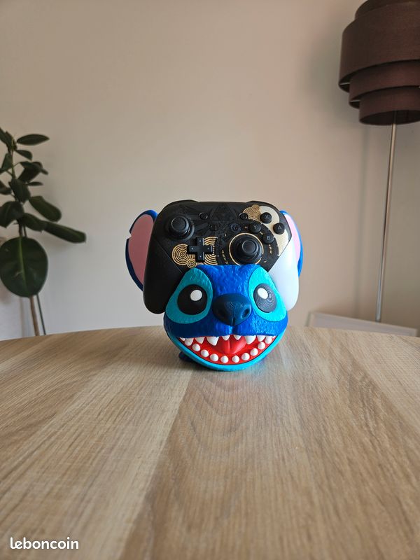 Support fan art manette gaming 18 stitch (image 6)