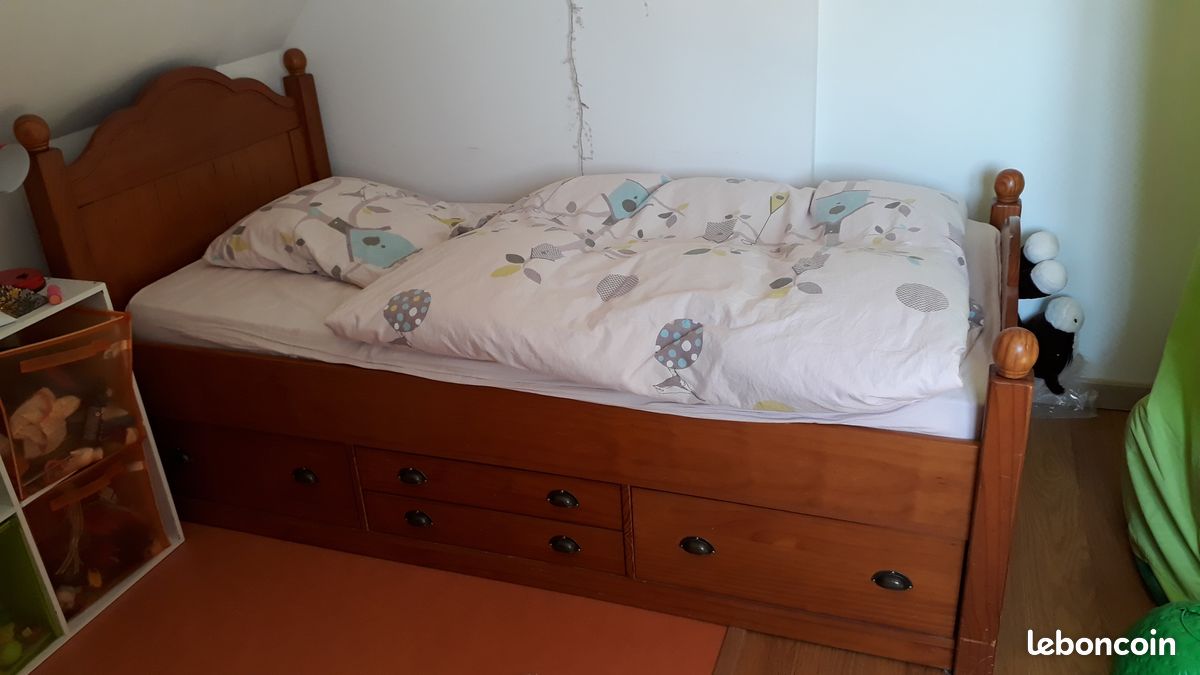 Lit pin massif (image 2)