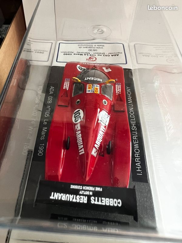 1/43 24H DU Mans 1949 SIMCA-Gordini T8 #50 Veyron-Scaron Ixo/Altaya EUR