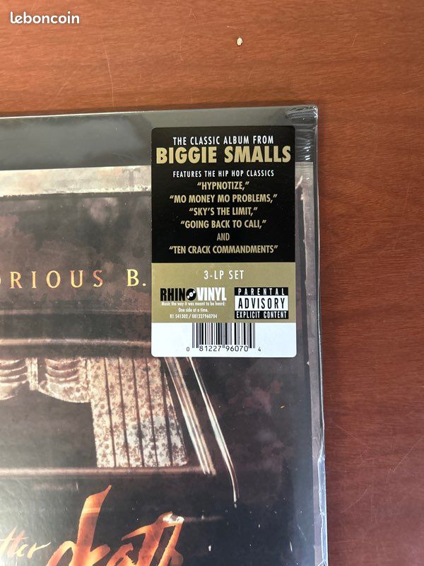 Vente vinyle the Notorious Big Life after death 3 vinyles (image 3)