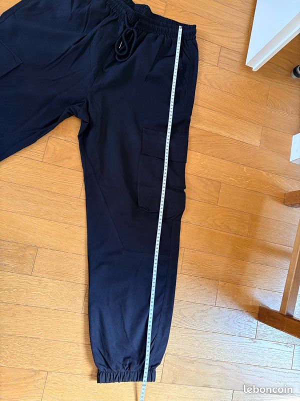 Pantalon cargo taille L noir homme /ado (image 8)