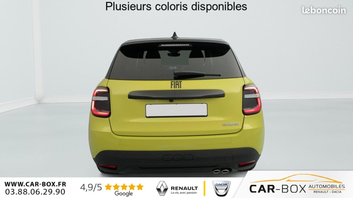 Fiat 600 T-Gen 3 1.2 Hybrid 145ch eDCT6 Sport (image 6)