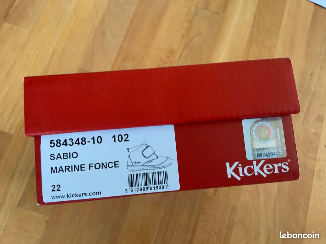 Kickers SABIO 739050-10-183 – Scarpe Bambino Bordeaux Rosa, Taglia 23 EU