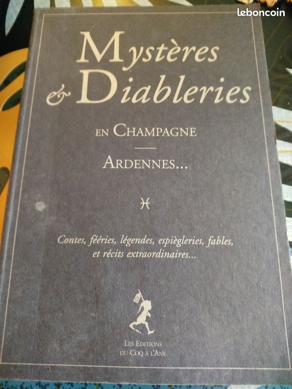Livre mystère et diablerie en champagne Ardennes (image 1)