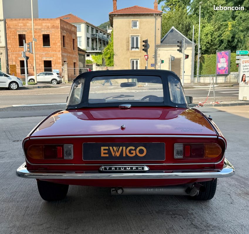 Triumph spitfire 1500 fh + cg collection + rhd (image 26)