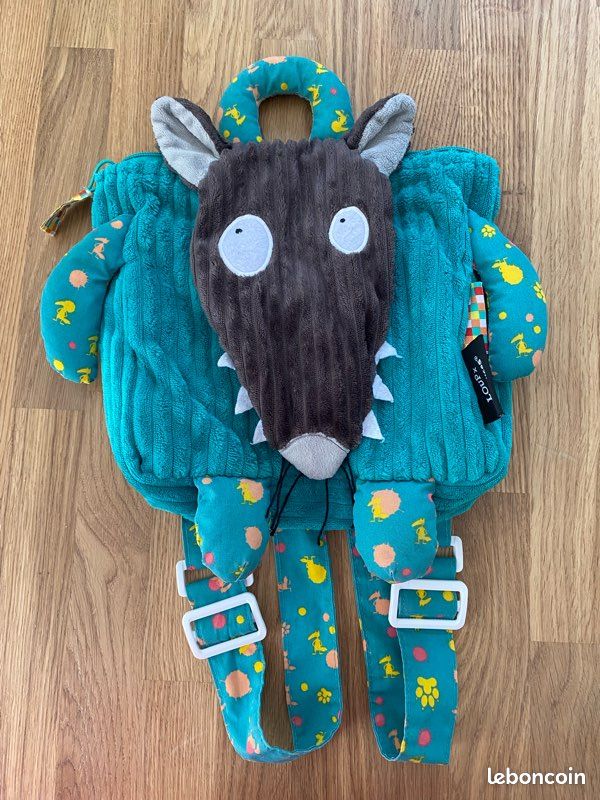 Sac à dos enfant Loup deglingos Accessoires Bagagerie