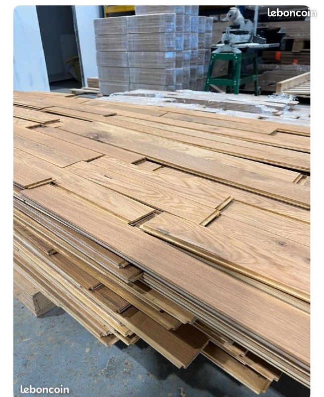 Parquet en chêne massif 8cm de largeur (image 3)