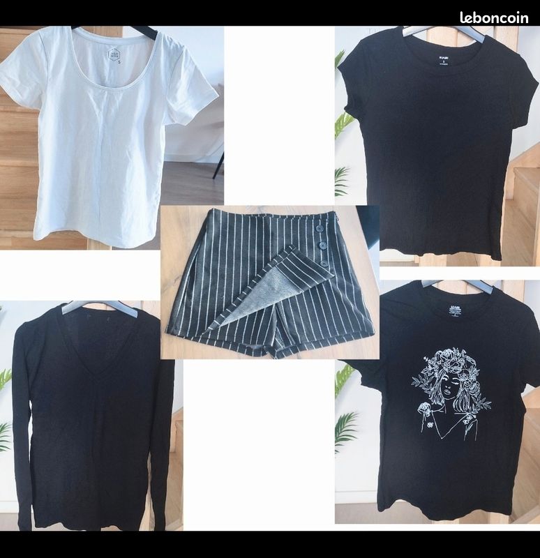 Lot vêtements T36 (image 1)