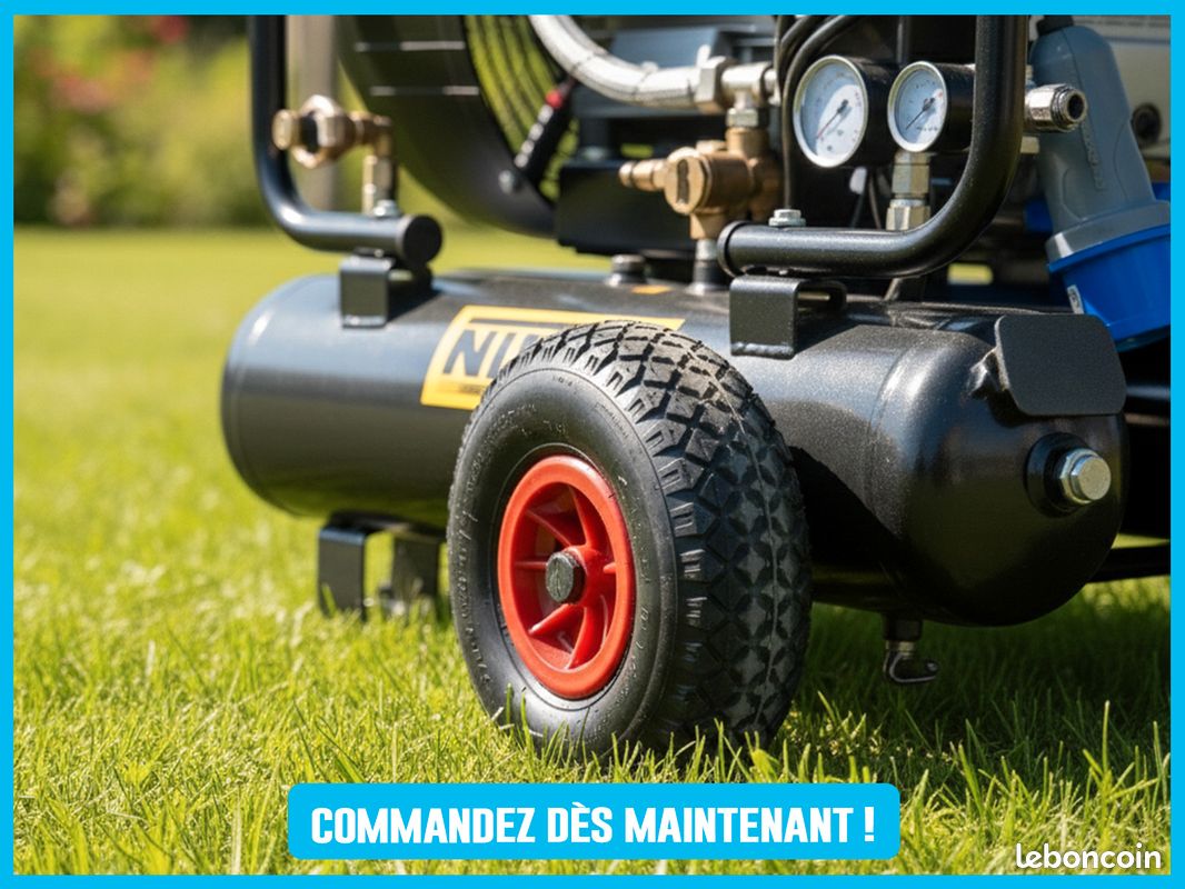 Compresseur WARRIOR – Aérogommage Précis et Constant (image 4)