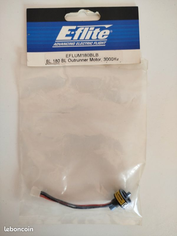 E-flight BL 180 moteur brushless 3000 kV (image 1)