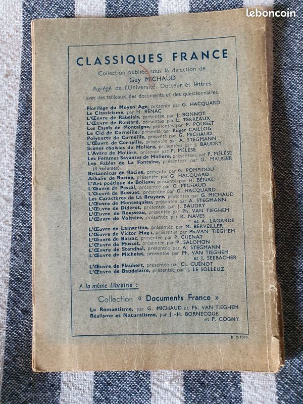 Britannicus de Racine. Classique france librairie hachette. 1944 (image 2)