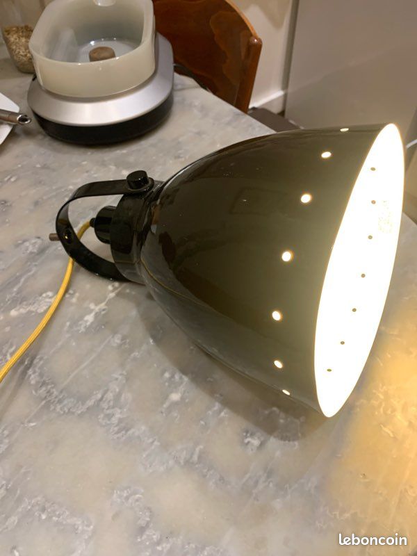 Lampe cloche aluminium (image 2)