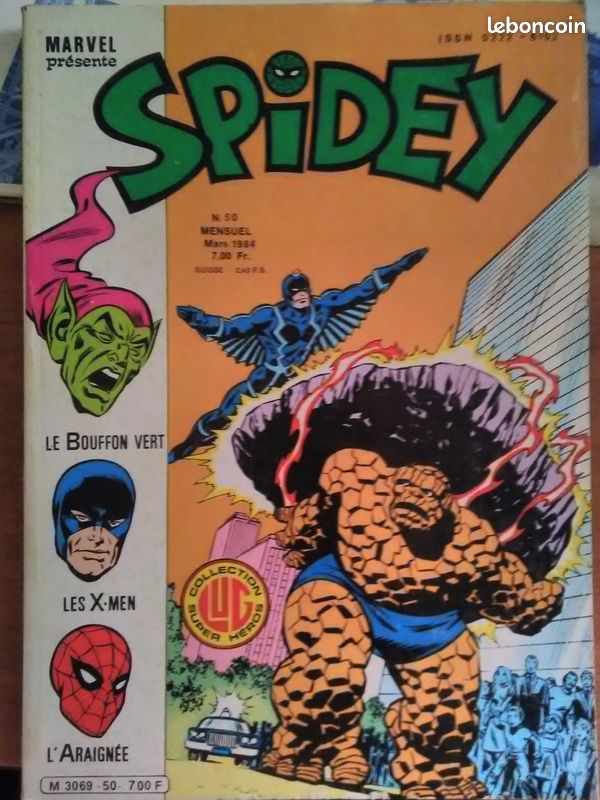 BD mensuel Spidey 50 LUG (image 1)