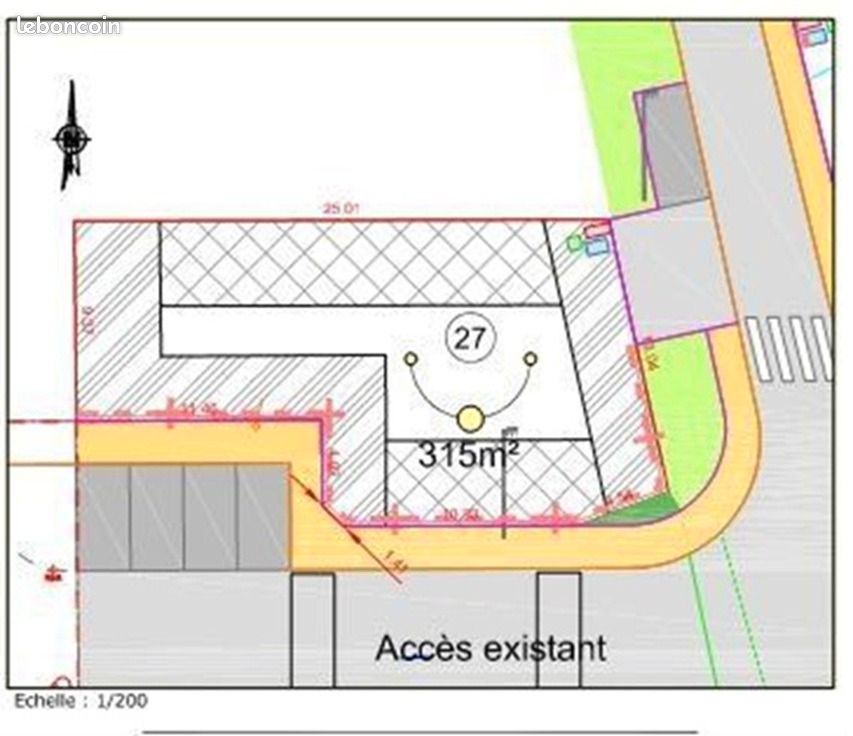 Terrain 315 m² · à Urville · 48 800 €