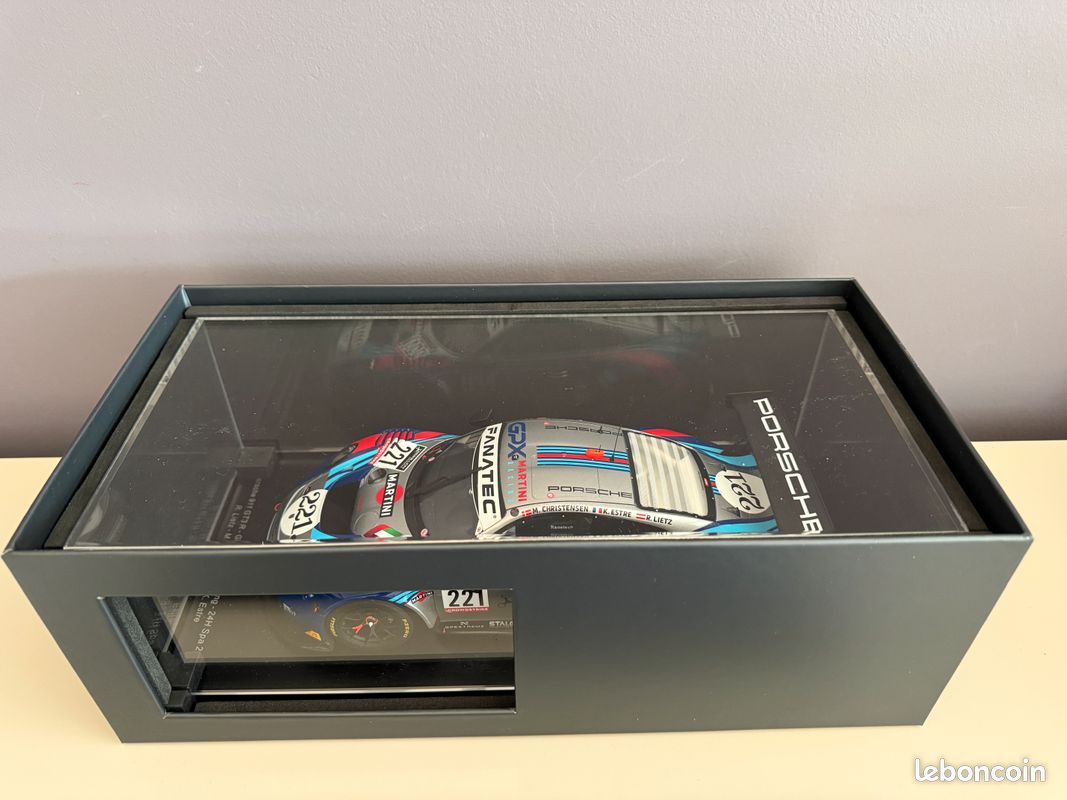 Porsche 911 GT3 R - GPX Martini Racing 24h Spa 2022 Spark 1/18 - Lietz / Christensen / Estre (image 5)