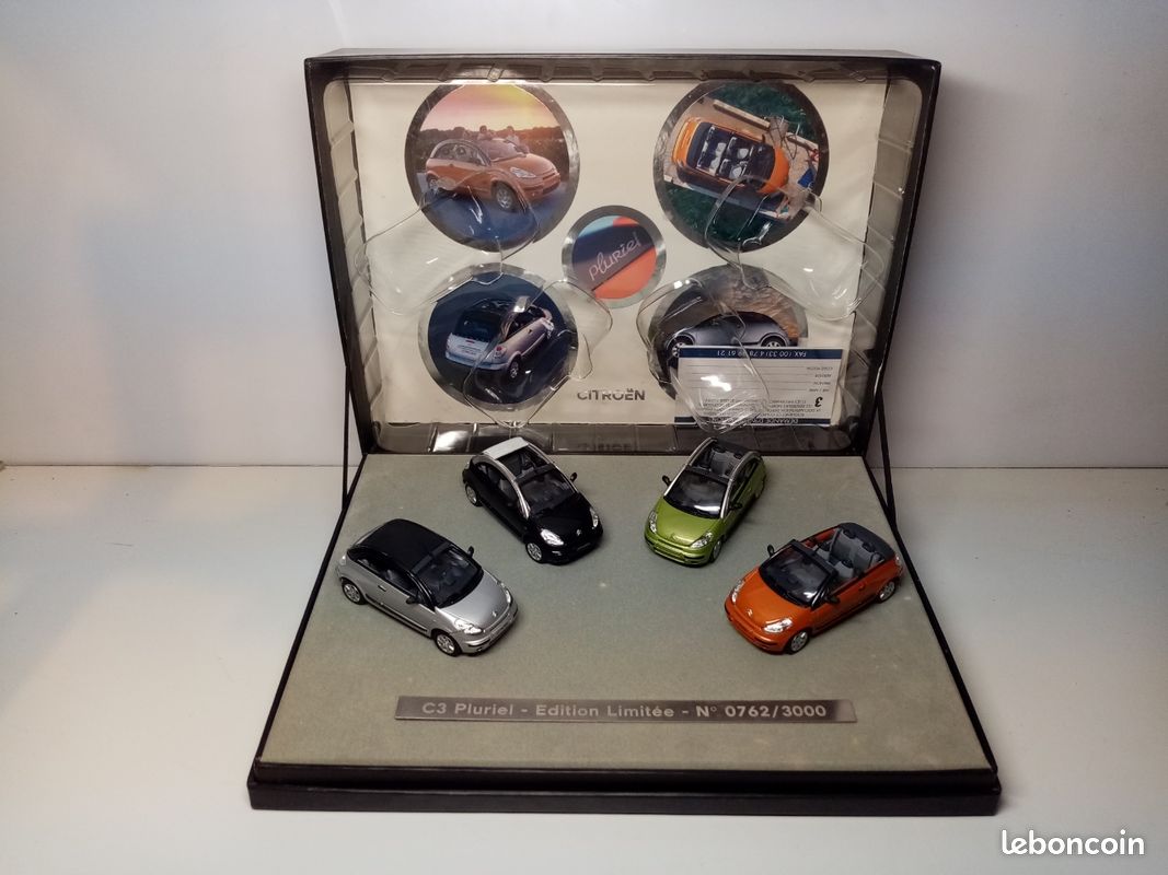 HACHETTE-NOREV / VOITURES Francaises / 1/43 / Citroën / C3 / Pluriel
