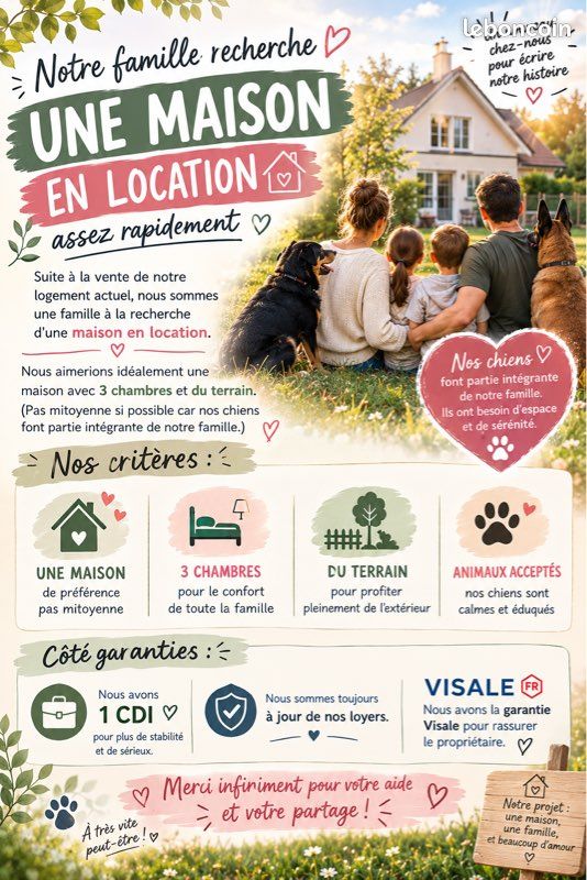 Maison 4 pièces 100 m² · à Champier · 100 m² · 940 €/mois