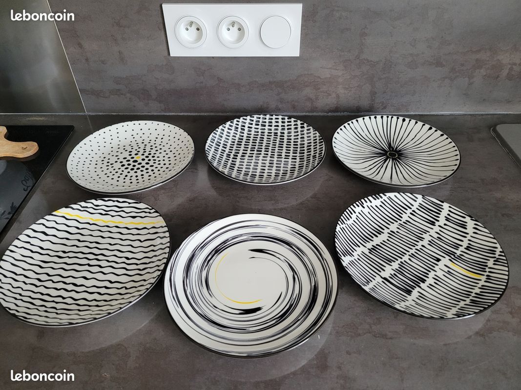 6 assiettes (image 1)